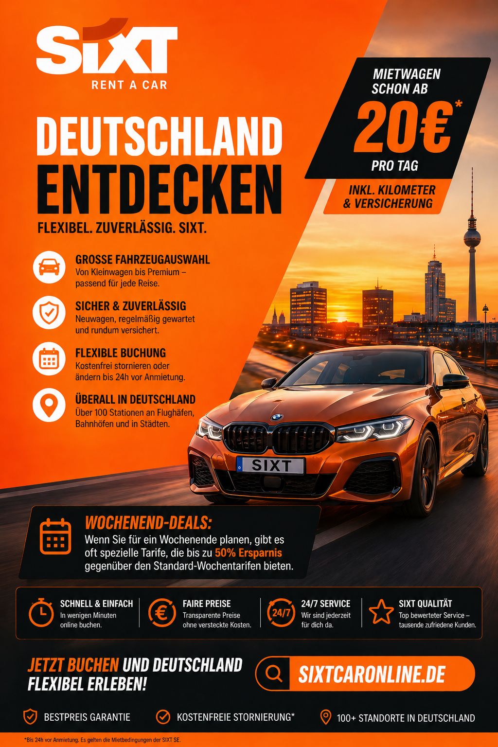 Sixt Rent A Car - Sonderangebote